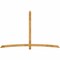 Ekena Millwork Bellingham Rough Sawn Timber Gable Bracket, Western Red Cedar, 108"W x 68"H x 2"D x 4"F, 15/12 Pitch GBW108X68X0204BEL00RWR - alternate 1